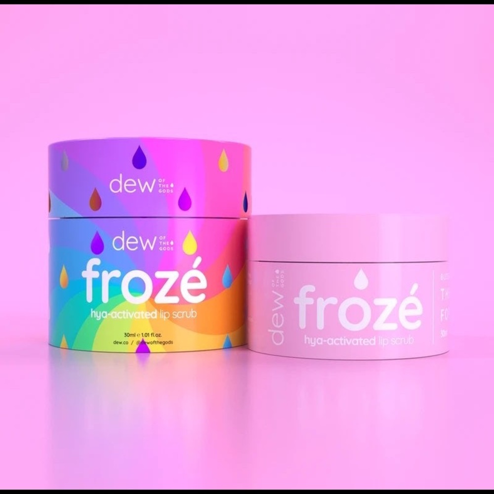Few of the gods froze lip scrub